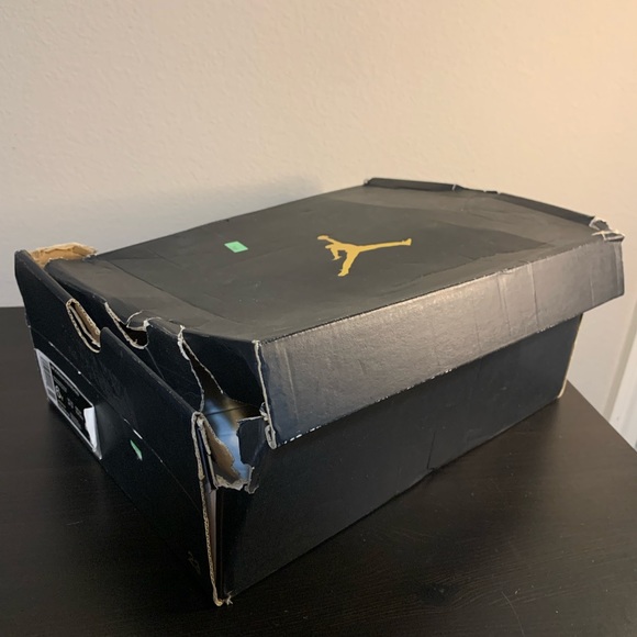 Nike Air Jordan 12 University Blue UNC Emoji GS Size 6Y / Womens 7.5 Sneakers - Picture 11 of 11